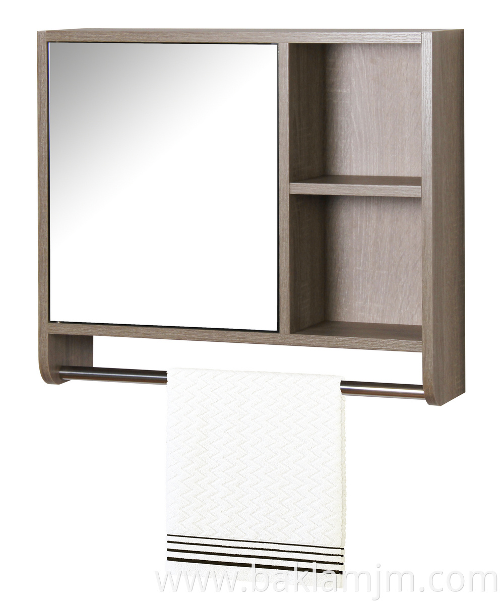 Wall storage Cabinet Bathroom Furniture White